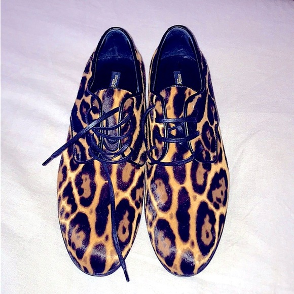 Dolce & Gabbana Shoes - 🌟 Dolce & Gabbana Exclusive: Leopard-Print Calf Hair Derby Shoes 🐆